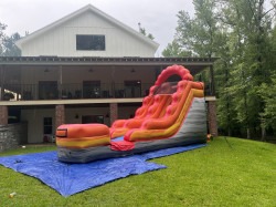 15' Fire Marble Slide